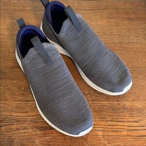 MTA Sport Charcoal Navy Slip-On Sneakers